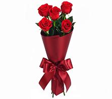 Букет 5 Красных роз Эдлесс Лав в Красный Яр Самарская область