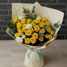 Букет цветов из:  Розы в Красный Яр Самарская область