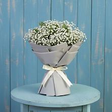Букет цветов из:  Гипсофила в Красный Яр Самарская область