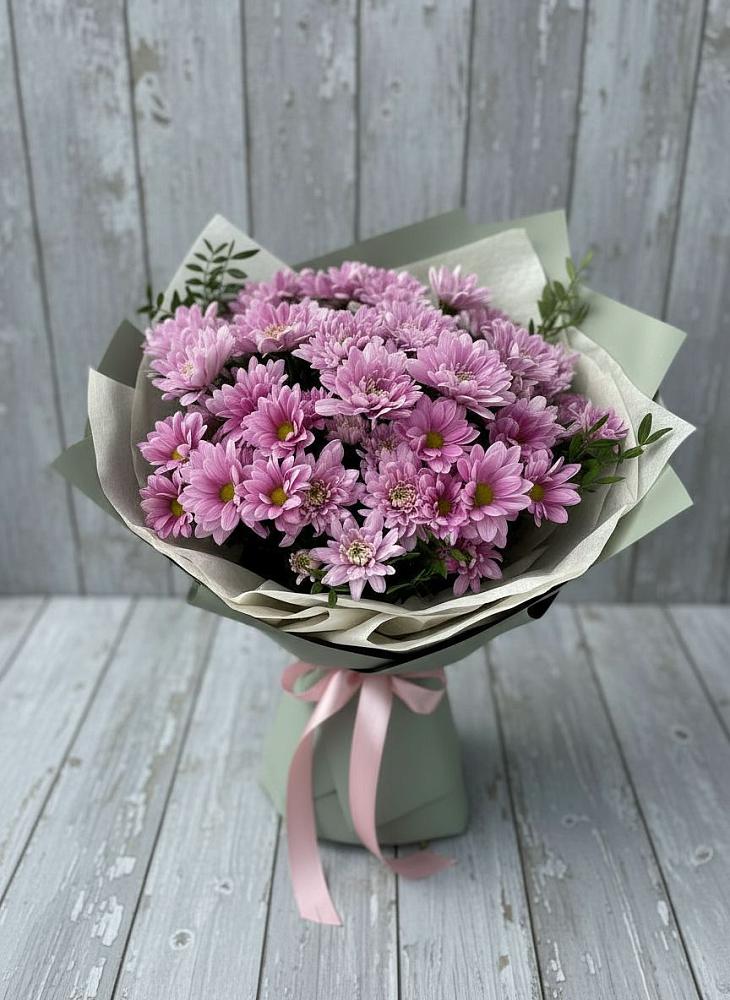 Букет цветов из: Хризантемы в Красный Яр Самарская область