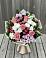 Букет цветов из: Альстромерии, Гвоздики, Розы и Хризантемы в Красный Яр Самарская область