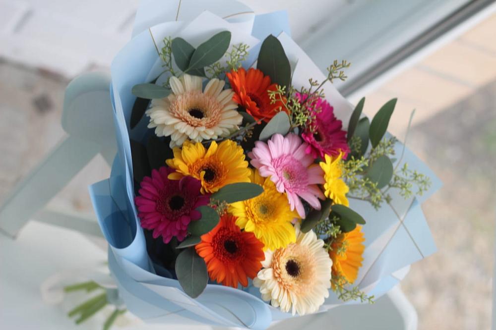 Букет цветов из: Герберы в Красный Яр Самарская область