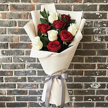 Букет цветов из:  Розы в Красный Яр Самарская область