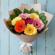 Букет цветов из:  Герберы в Красный Яр Самарская область