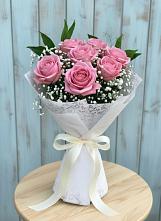 Букет цветов из:  Розы #REPLACE_PRED# Красный Яр Самарская область