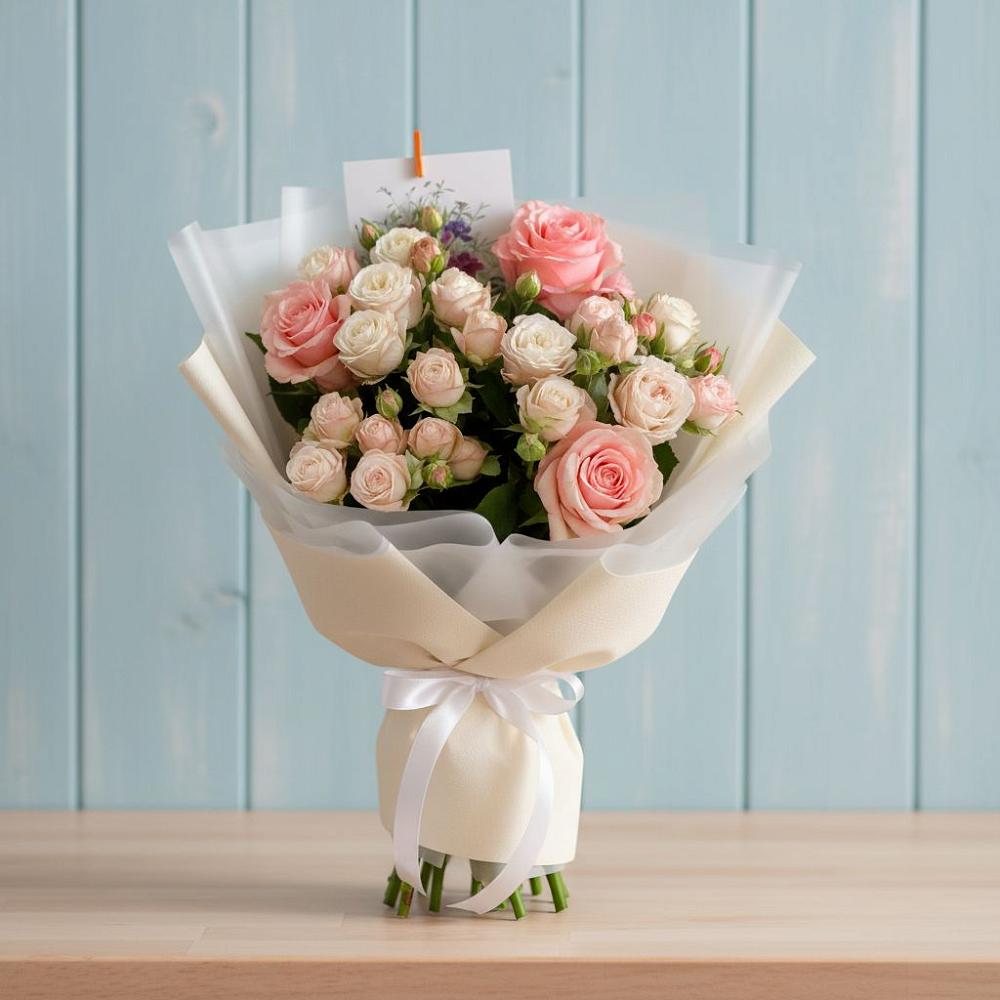 Букет цветов из: Розы в Красный Яр Самарская область