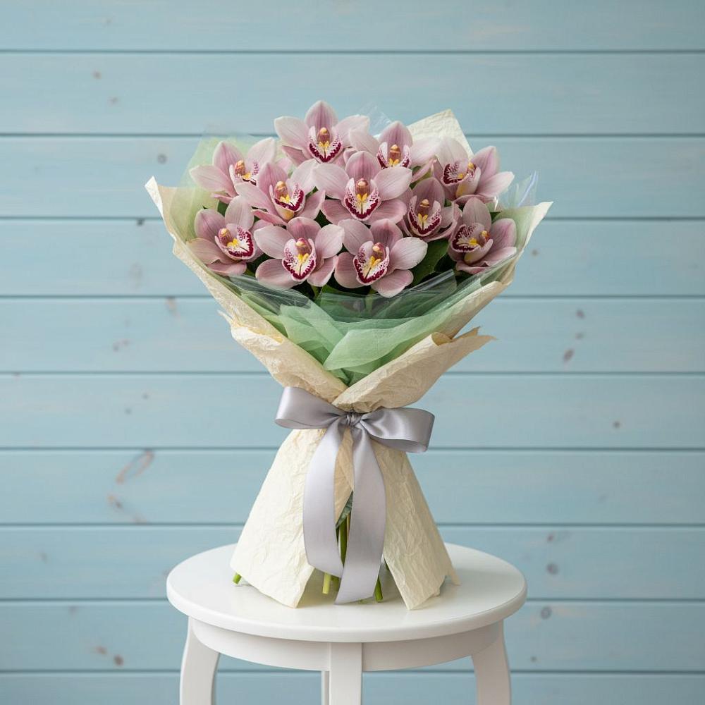 Букет цветов из: Орхидеи и Розы в Красный Яр Самарская область