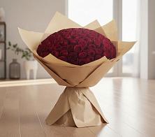 Букет 101 Красная роза в Красный Яр Самарская область