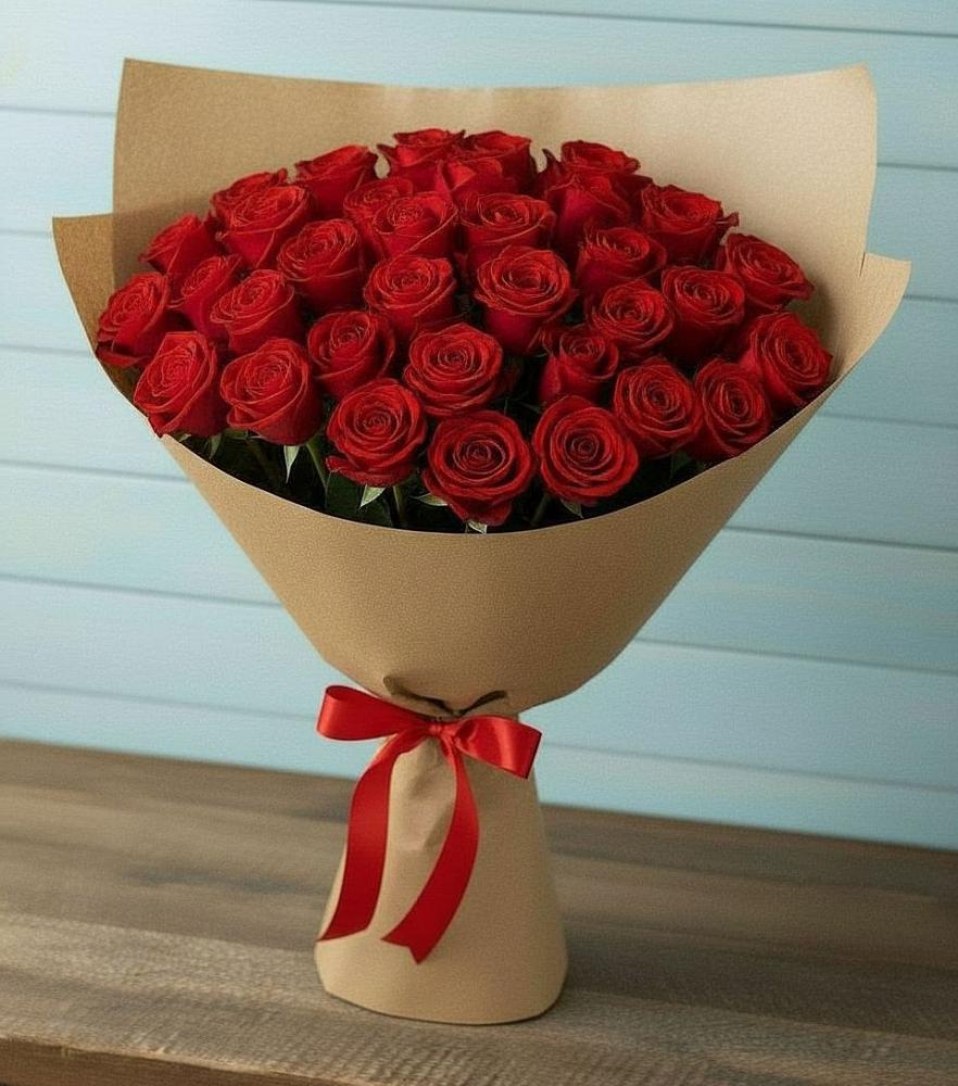 Букет Красные розы Милано в Красный Яр Самарская область