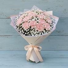 Букет цветов из:  Гвоздики в Красный Яр Самарская область