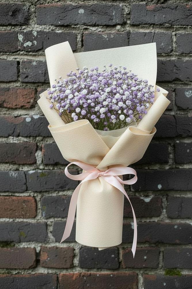 Букет цветов из: Гипсофила в Красный Яр Самарская область