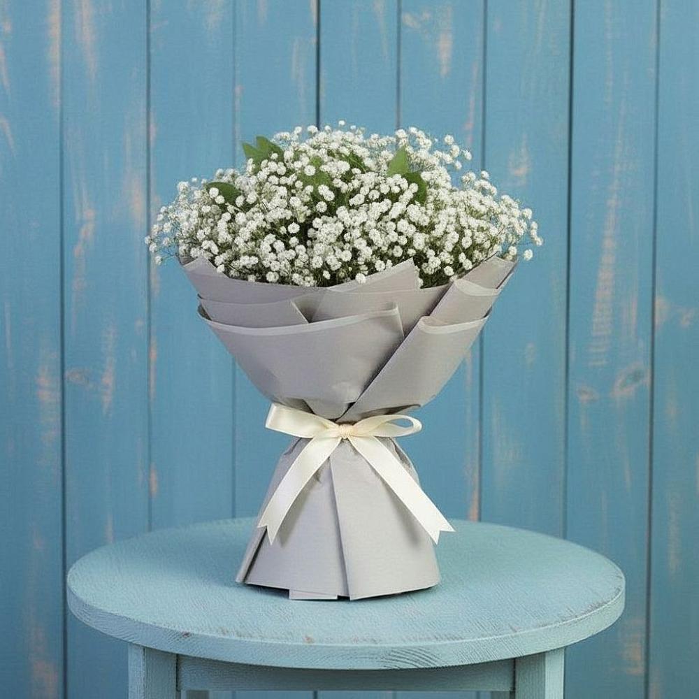 Букет цветов из: Гипсофила в Красный Яр Самарская область