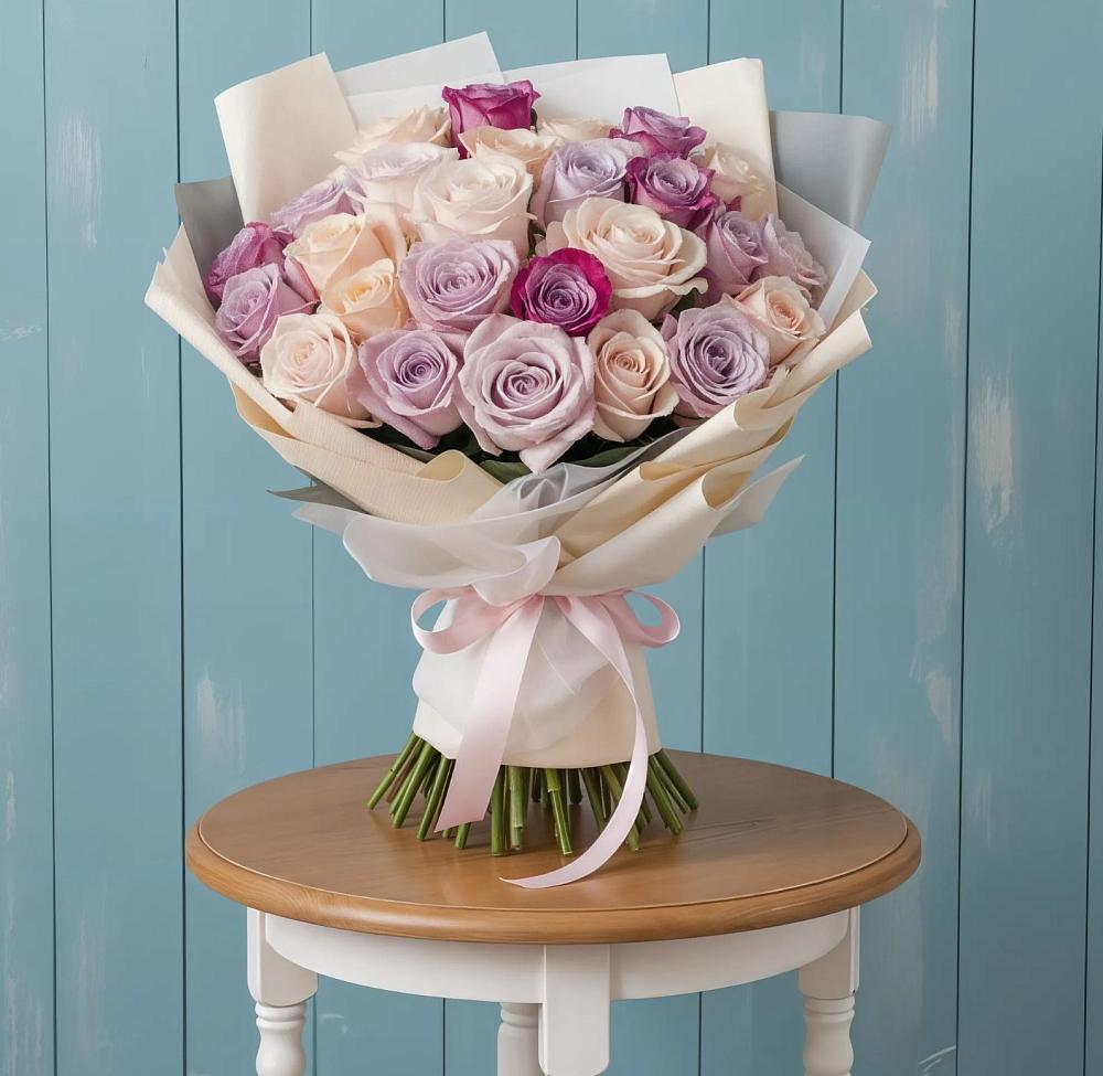 Букет цветов из: Розы в Красный Яр Самарская область