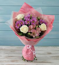 Букет цветов из:  Герберы в Красный Яр Самарская область