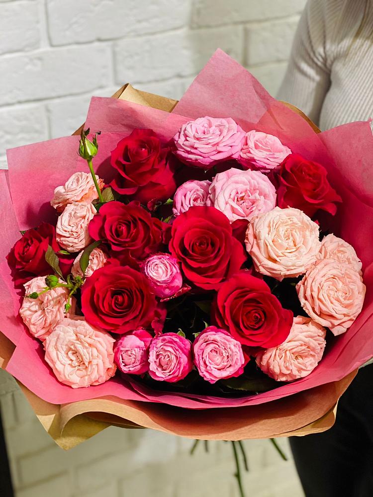 Букет цветов из: Розы в Красный Яр Самарская область