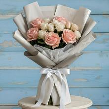 Букет цветов из:  Розы в Красный Яр Самарская область