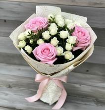 Букет цветов из:  Розы в Красный Яр Самарская область