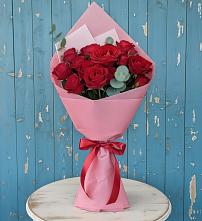 Букет цветов из:  Розы в Красный Яр Самарская область