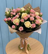 Букет цветов из:  Розы #REPLACE_PRED# Красный Яр Самарская область