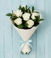 Букет цветов из:  Розы в Красный Яр Самарская область