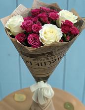 Букет цветов из:  Розы в Красный Яр Самарская область