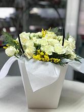 Цветочная композиция из Розы  в Красный Яр Самарская область