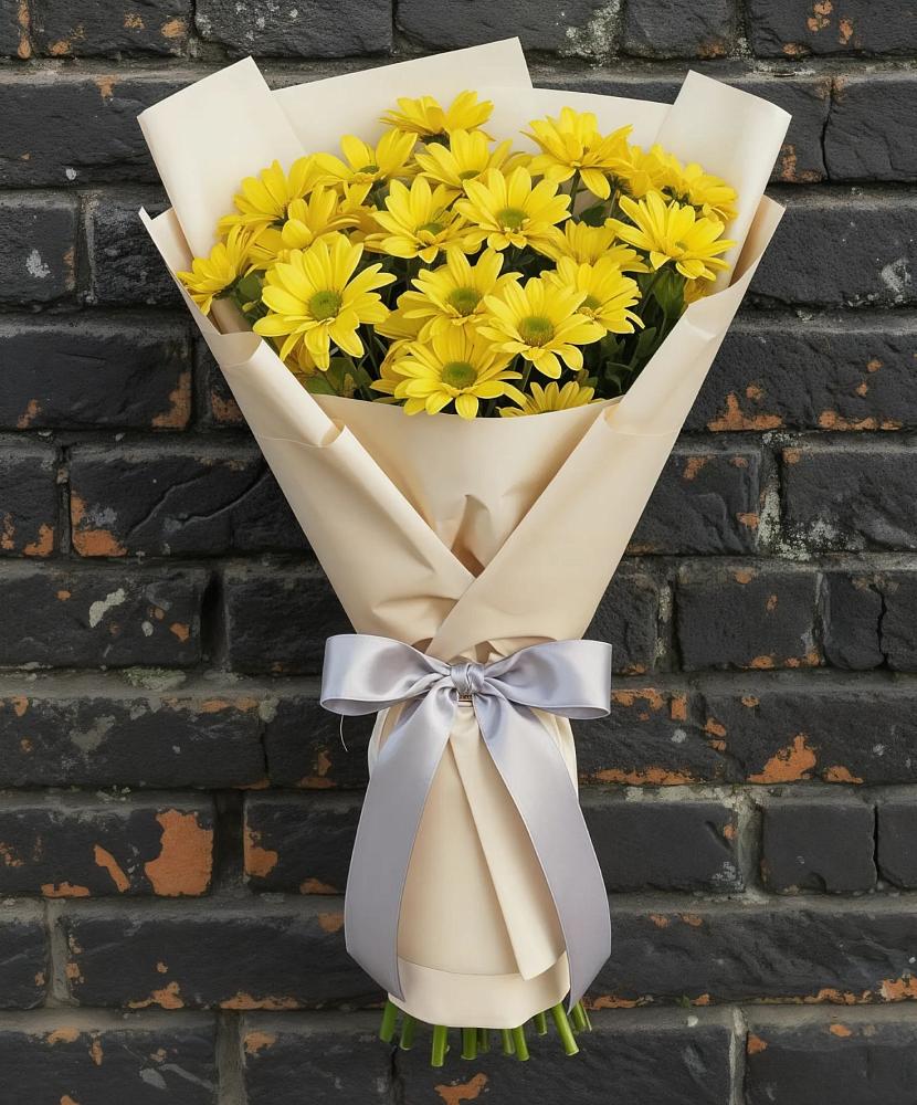 Букет цветов из: Хризантемы в Красный Яр Самарская область
