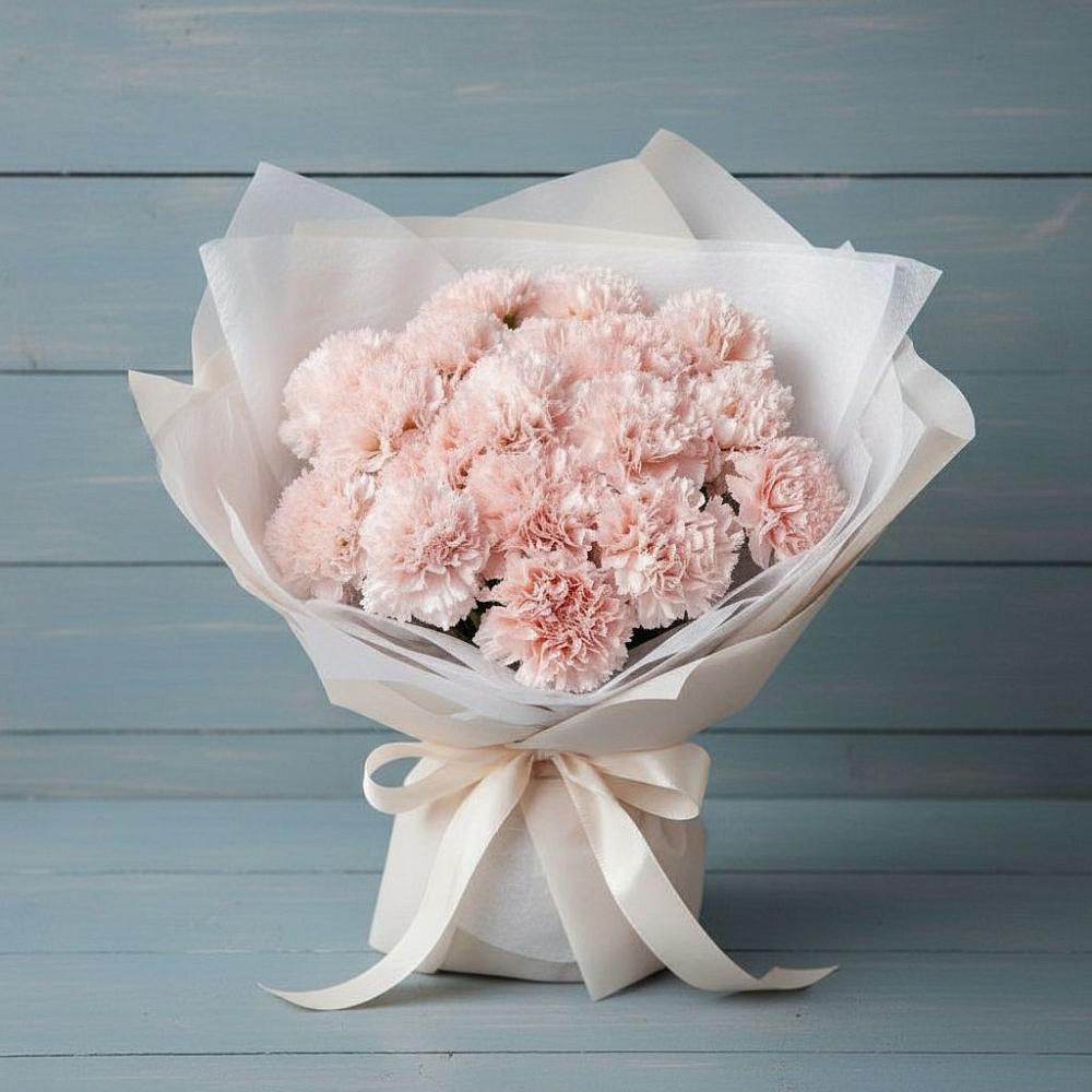 Букет цветов из: Гвоздики в Красный Яр Самарская область