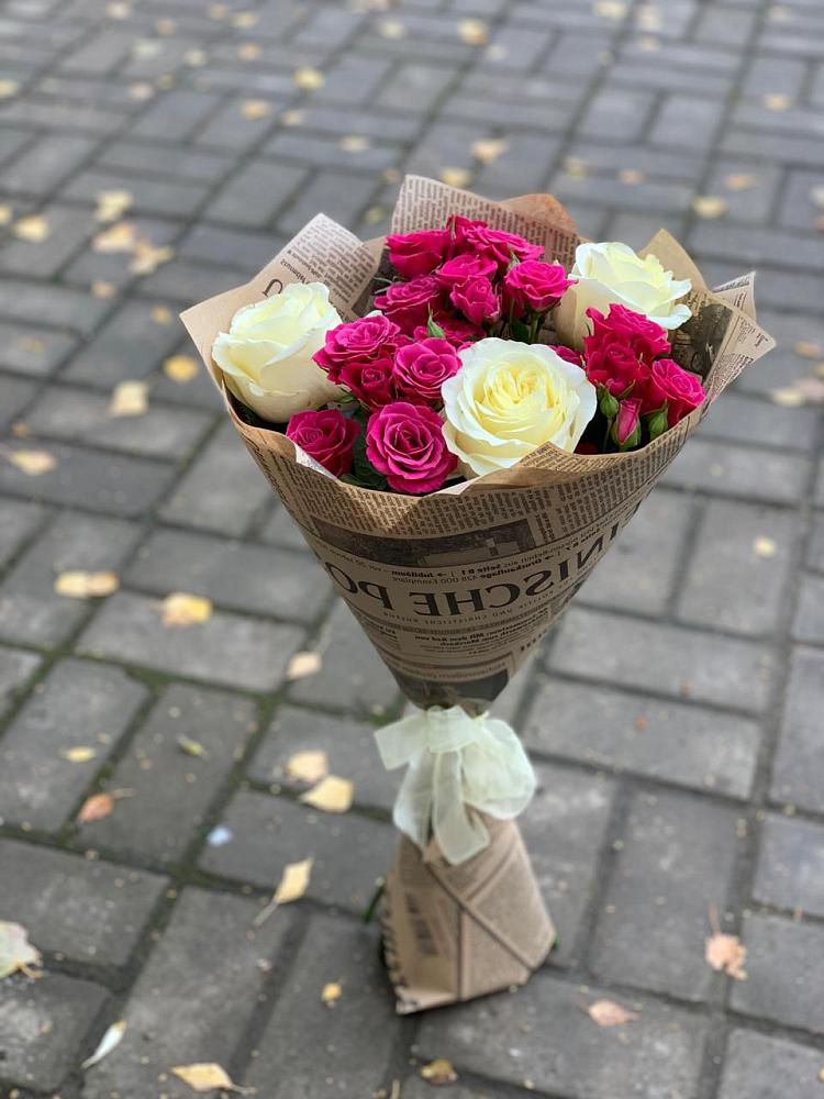 Букет цветов из: Розы в Красный Яр Самарская область