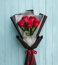 Букет цветов из:  Розы в Красный Яр Самарская область