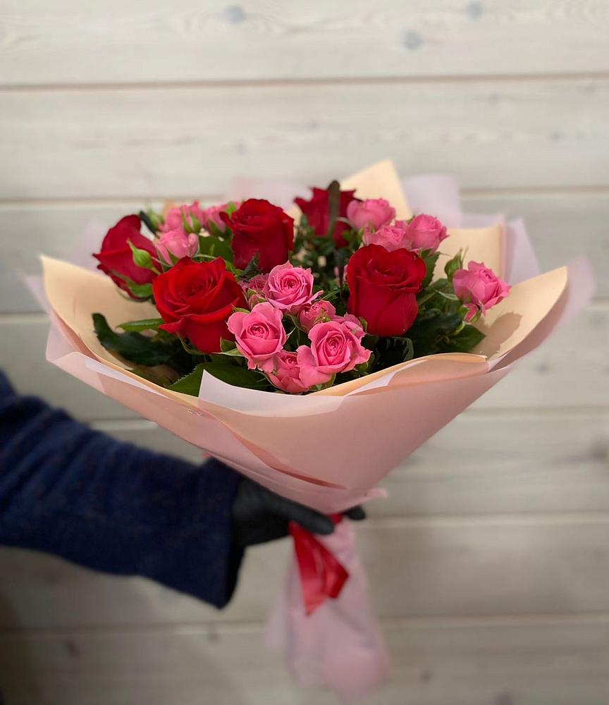 Букет цветов из: Розы в Красный Яр Самарская область