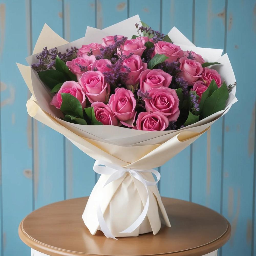 Букет цветов из: Розы в Красный Яр Самарская область