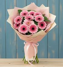 Букет цветов из:  Герберы в Красный Яр Самарская область