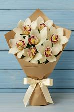 Букет цветов из:  Орхидеи и Розы в Красный Яр Самарская область