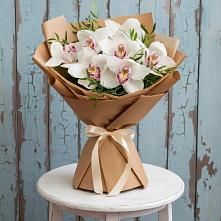 Букет цветов из:  Орхидеи и Розы #REPLACE_PRED# Красный Яр Самарская область